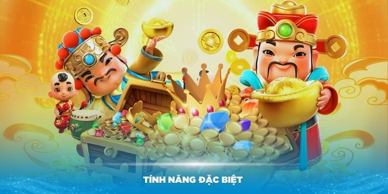 Thần tài giáng lâm liệt kê qua một số tính năng đáng chú ý của tựa game