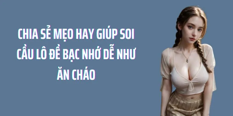 Chia sẻ cách soi cầu dựa theo bạc nhớ cực hay ho