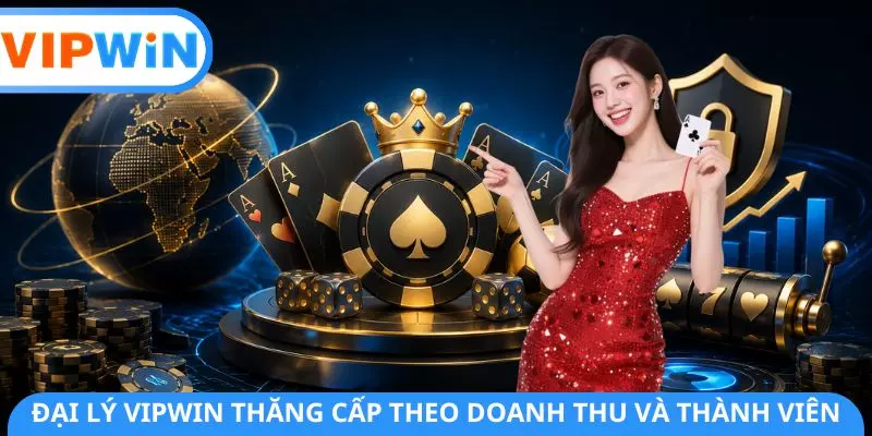 Đại lý VIPWIN thăng cấp theo doanh thu và thành viên Đại lý VIPWIN thăng cấp theo doanh thu và thành viên